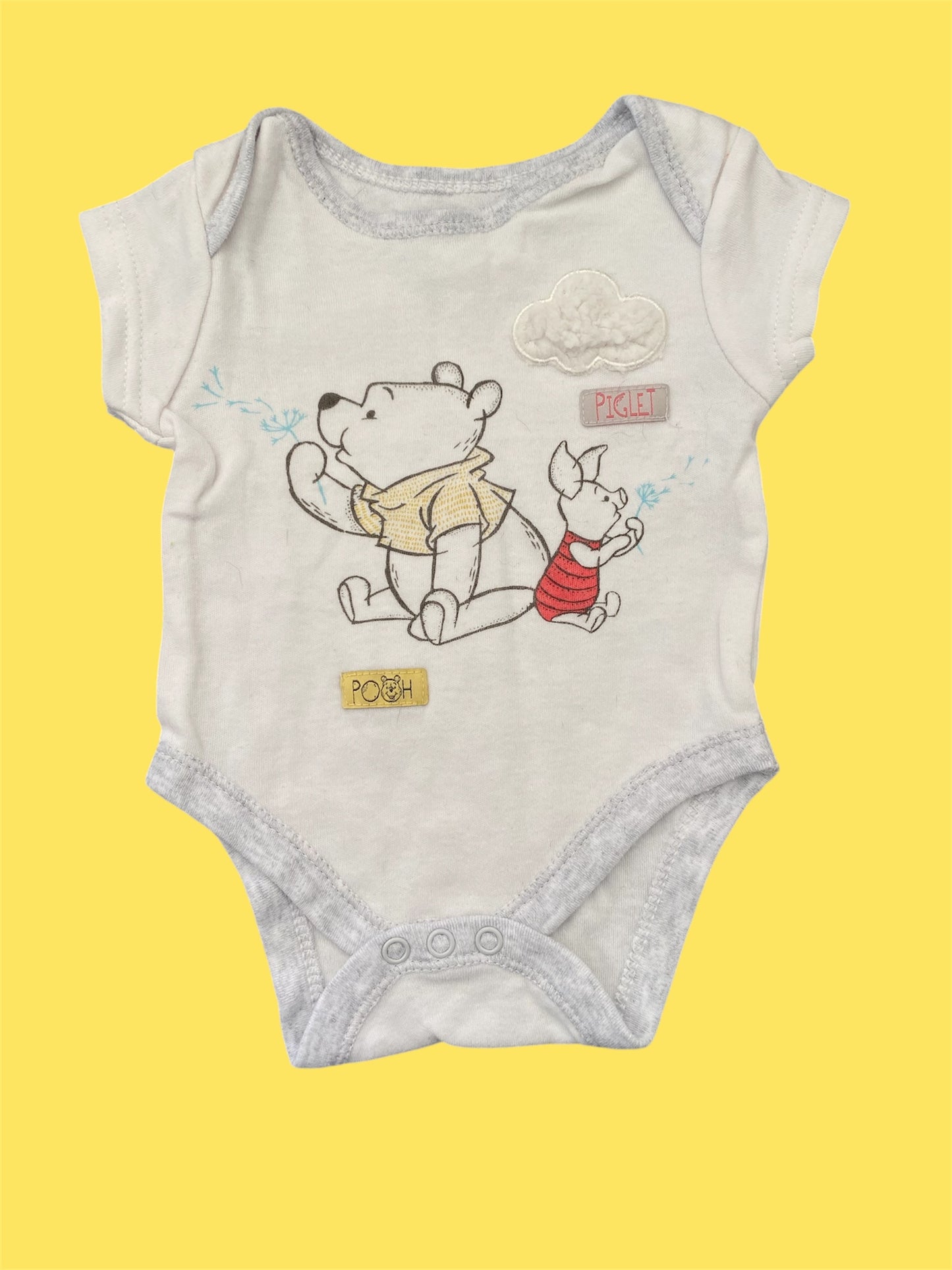 Body manches courtes mixtes Winnie l'Ourson. 3 Mois