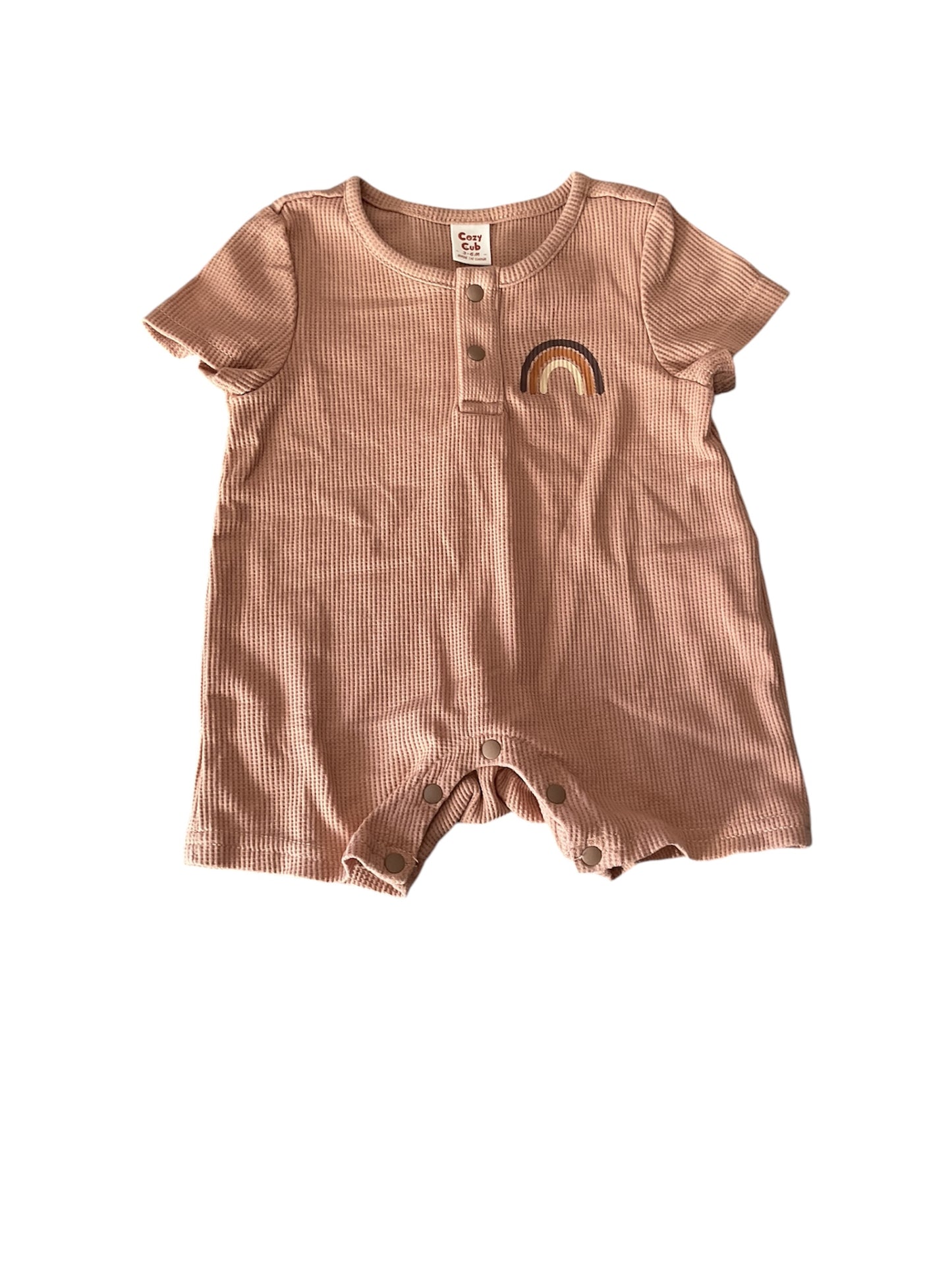 Combi-short pour bébé. 6 Mois.