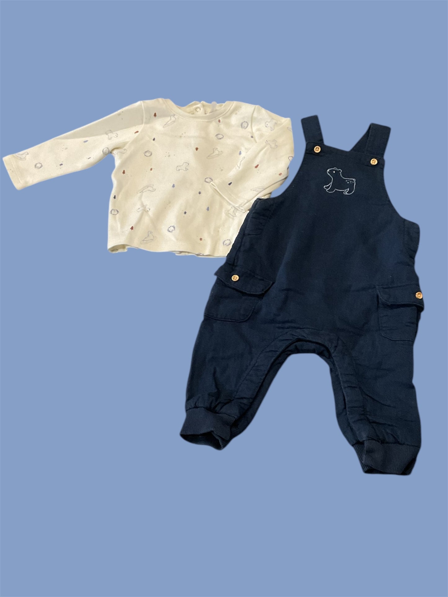 Ensemble bébé garçon 6 Mois.