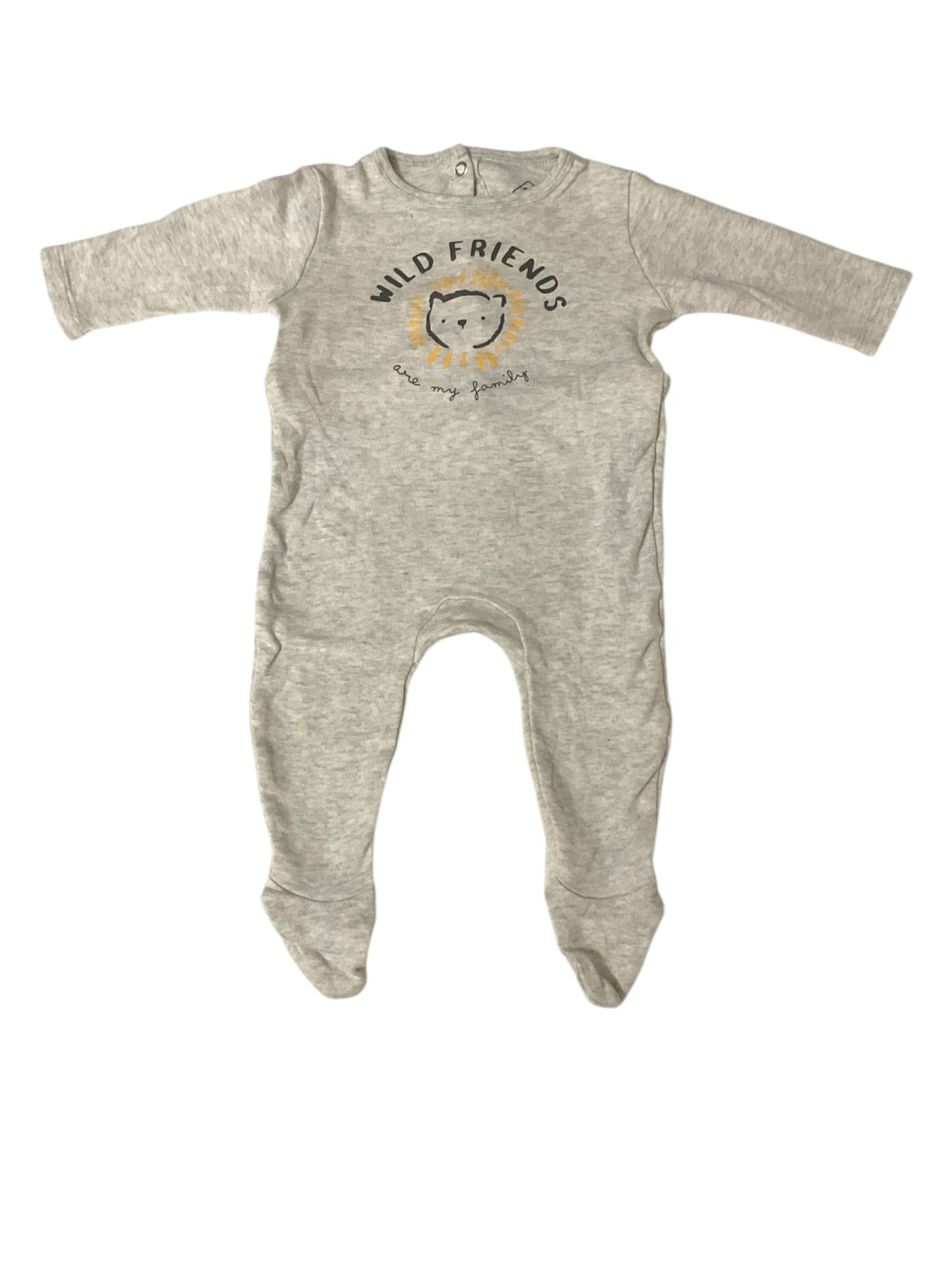 Pyjama en coton bébé garçon, 3 mois.