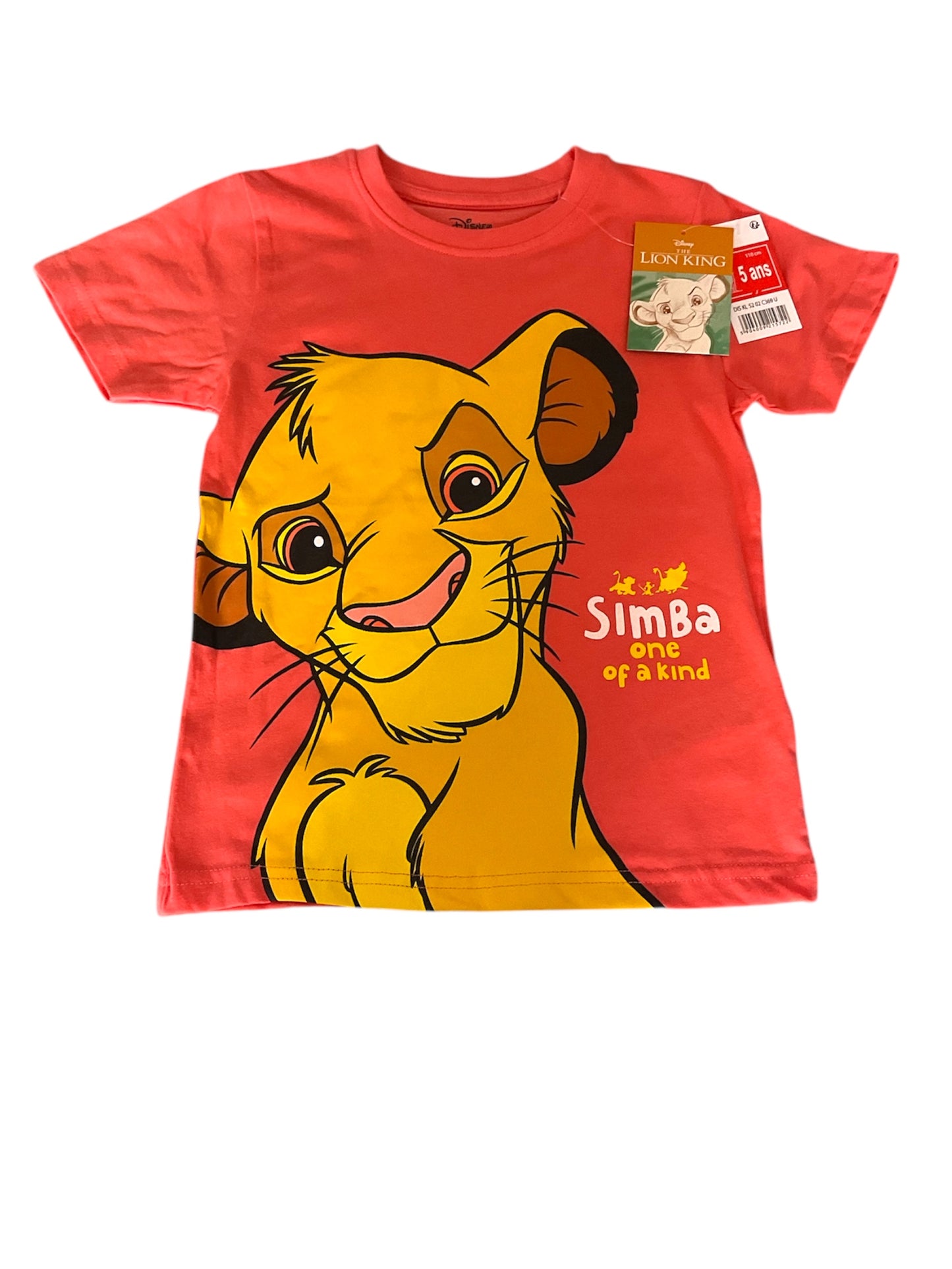Teeshirt manches courtes Simba