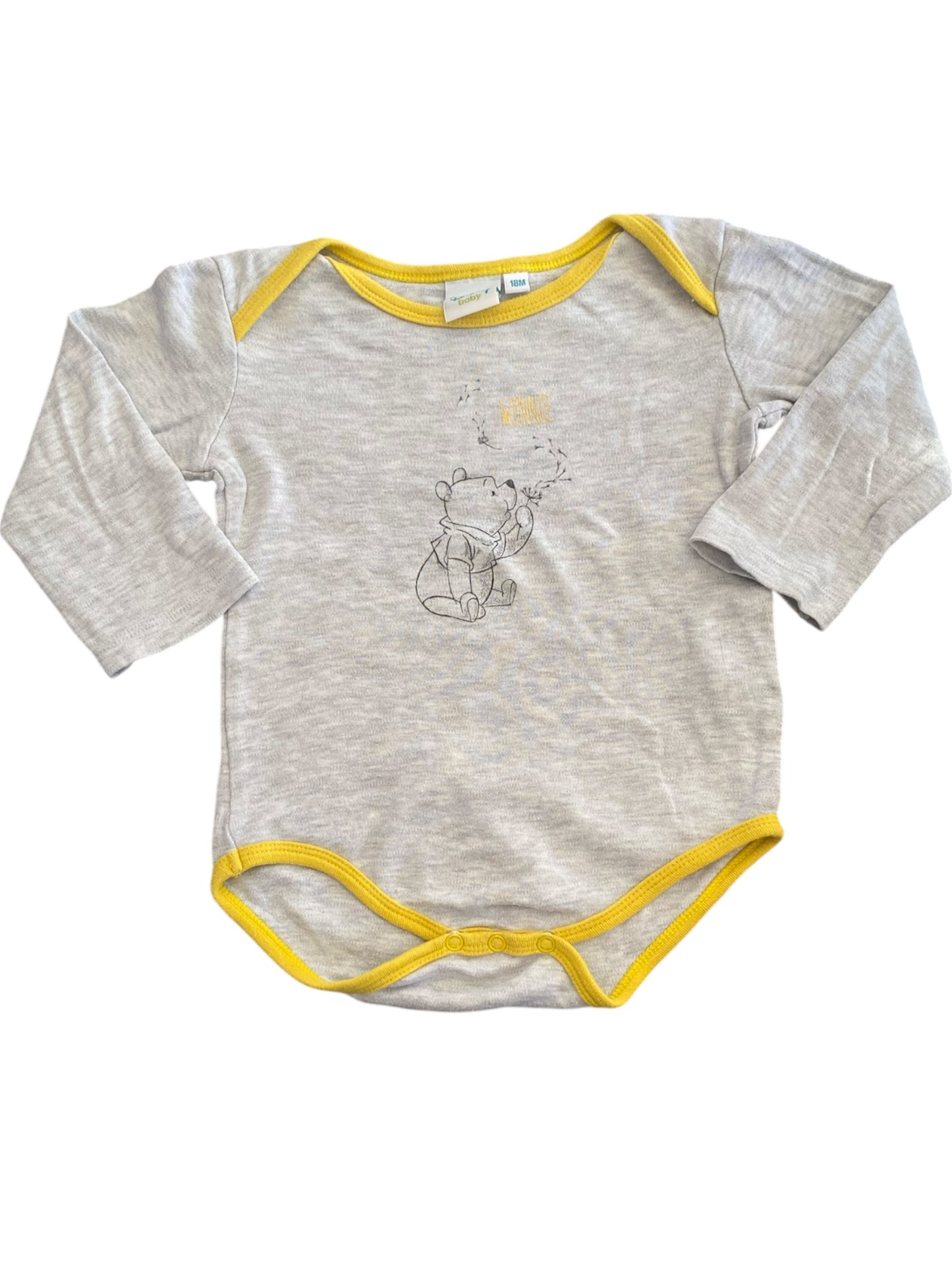 Body manches longues "Winnie l'Ourson" 18 Mois