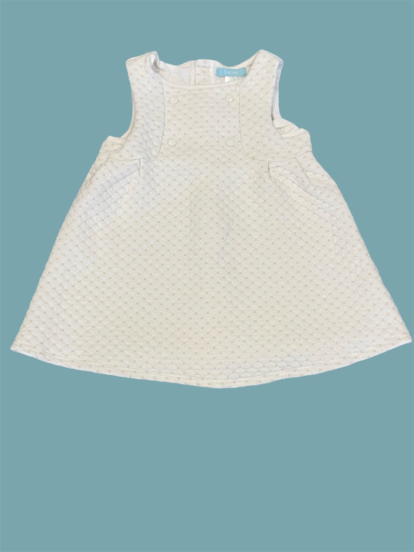 Robes molletonnée sans manches Obaïbi. 18 Mois.