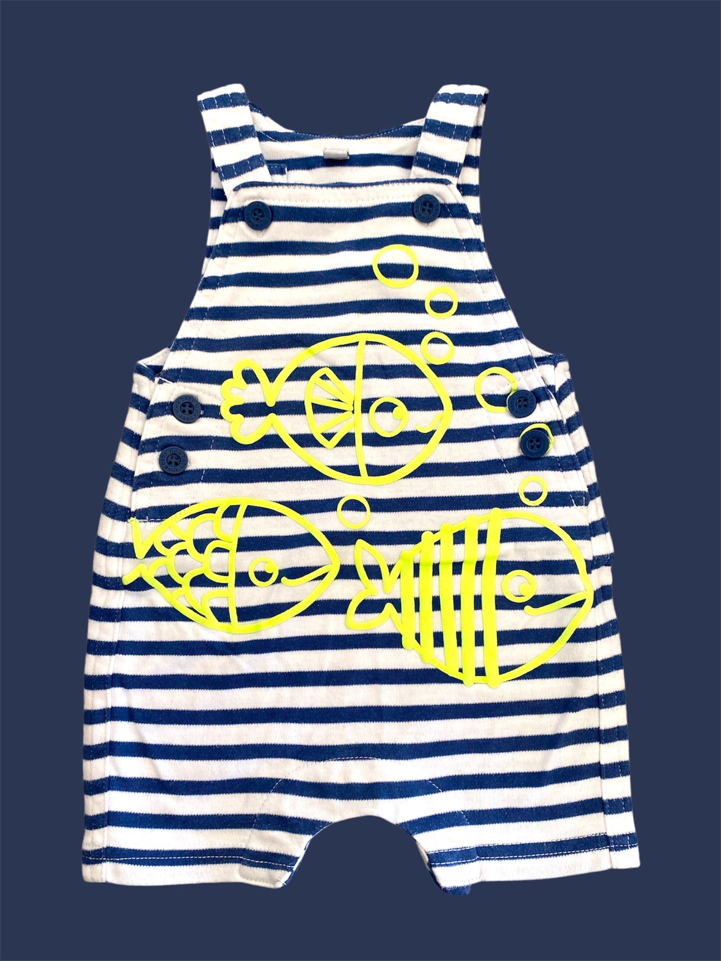 Salopette courte bébé garçon 3 Mois