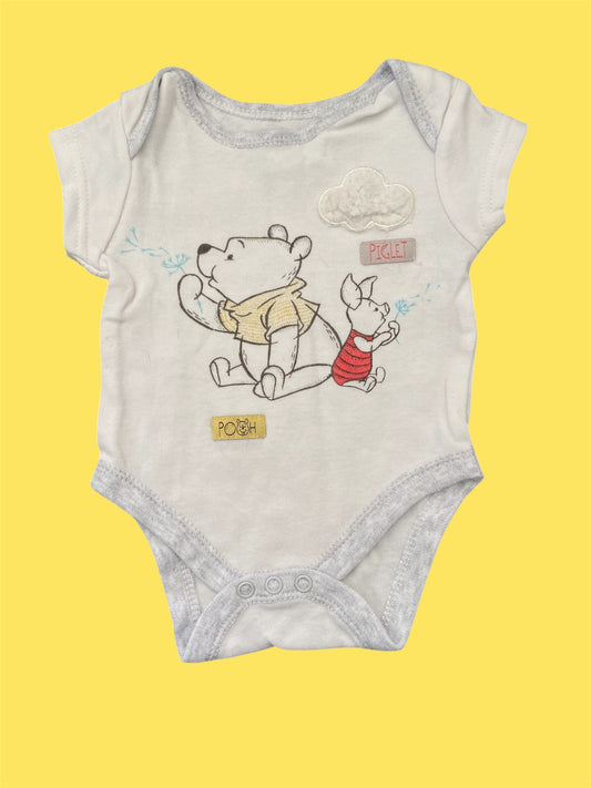 Body manches courtes mixtes Winnie l'Ourson. 3 Mois