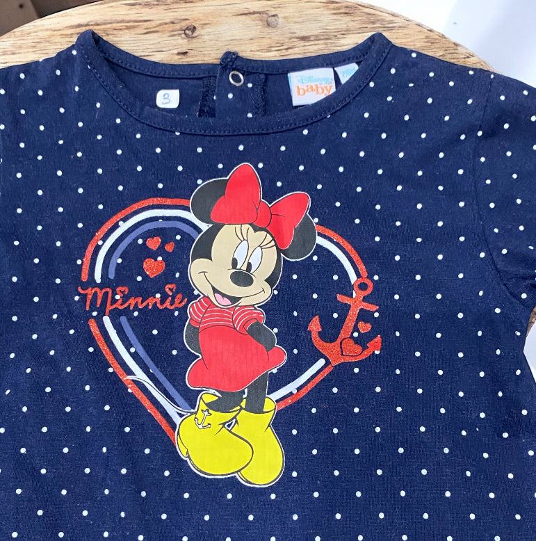 Disney Baby. Pyjama Minnie 24 mois.