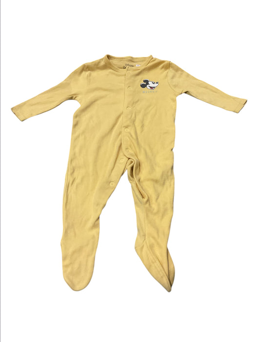 Pyjama coton Mickey 6 mois.