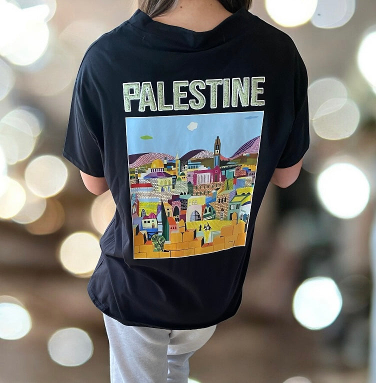 Teeshirt femme Imprimé Palestine