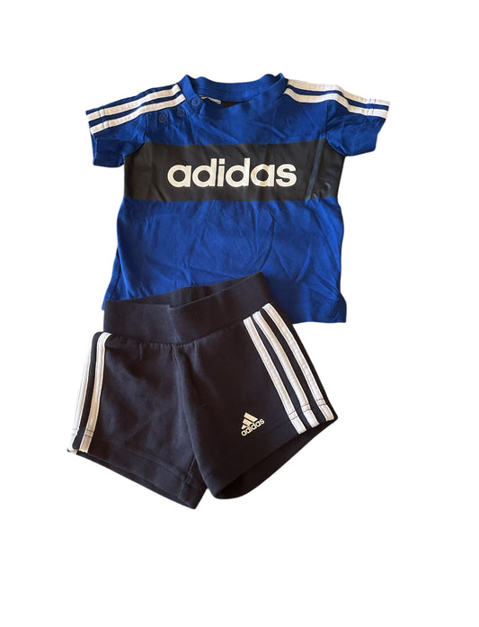 Ensemble Adidas, bébé garçon, 3 mois.