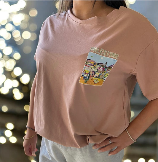 Teeshirt femme Imprimé Palestine