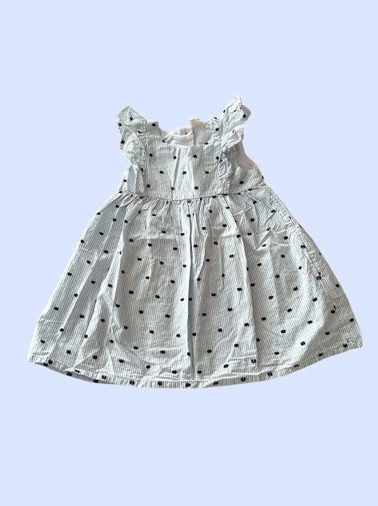 Robe sans manches, 12-18 Mois.
