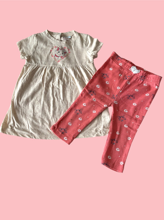 Ensemble Disney pour bébé fille, 24 Mois.