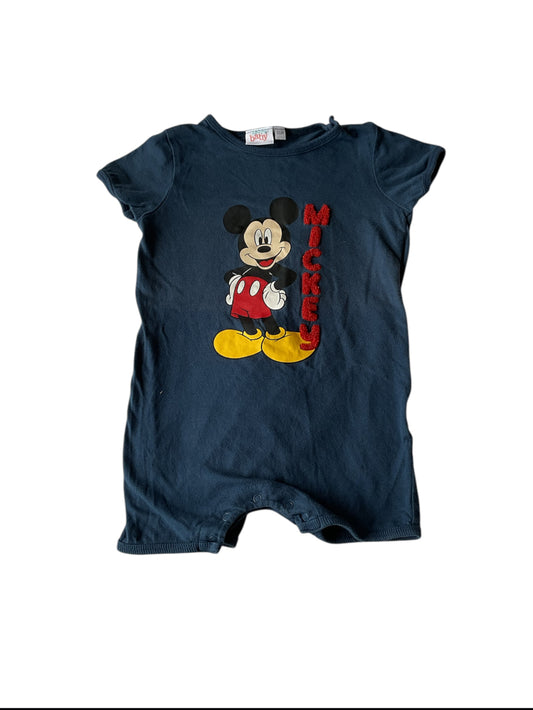 Barboteuse Mickey, 12 mois.