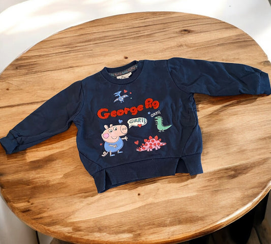 Pull Pepa Pig. 12 mois.