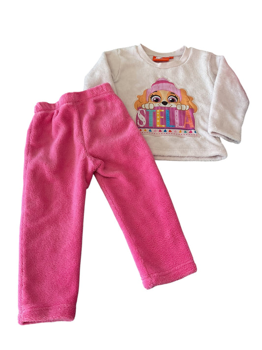 Pyjama 2 pièces stella pat patrouille. 3 ans.