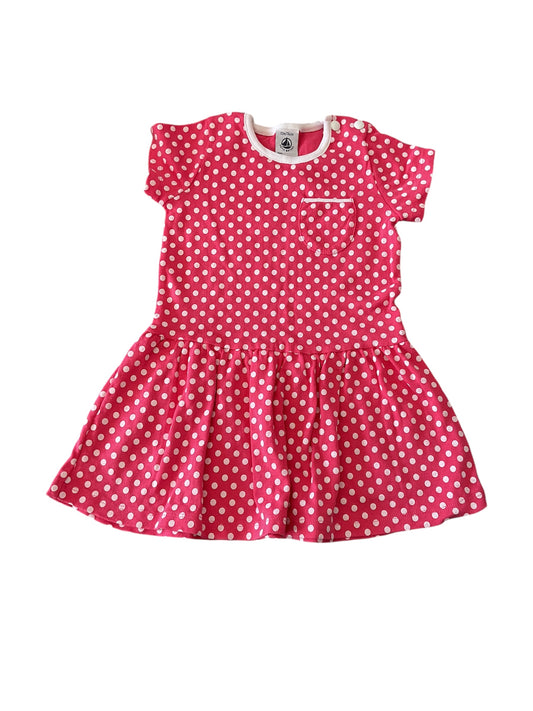 Robe d’été Petit Bateau. 12 Mois.