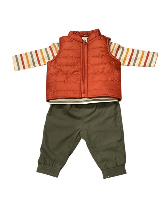Ensemble pour bébé garçon. 6 Mois. 3 pièces.