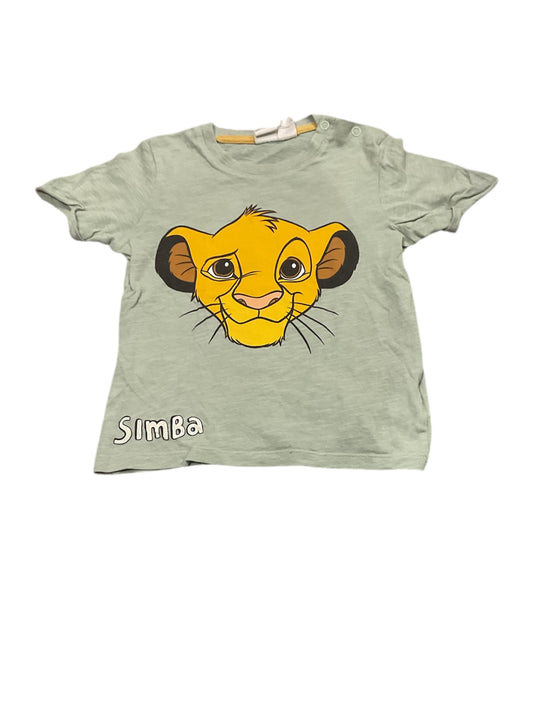 Teeshirt pour bébé garçon Le Roi Lion. 12 Mois.