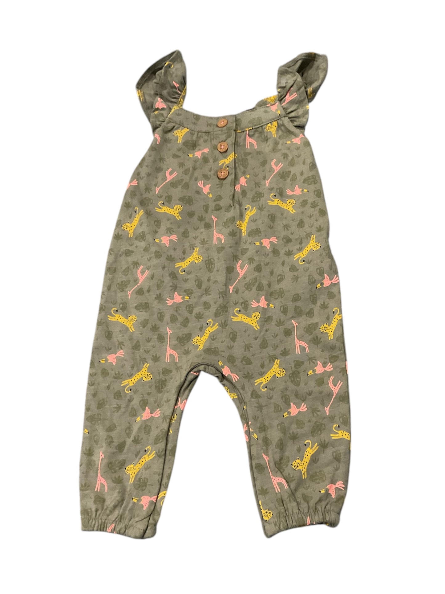 Salopette d’été bébé fille. 3/6 mois.
