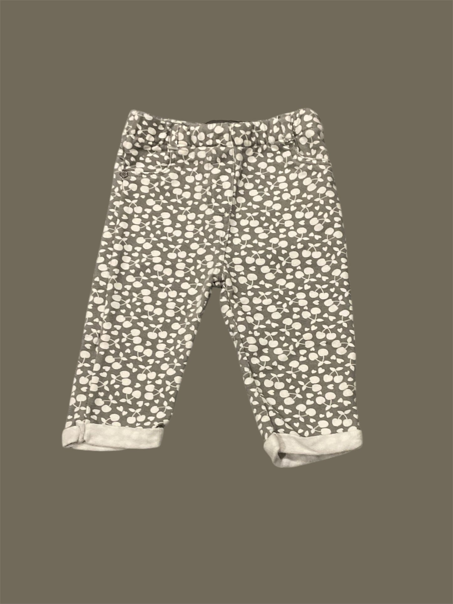 Pantalon Jegging pour bébé fille. 6 Mois.