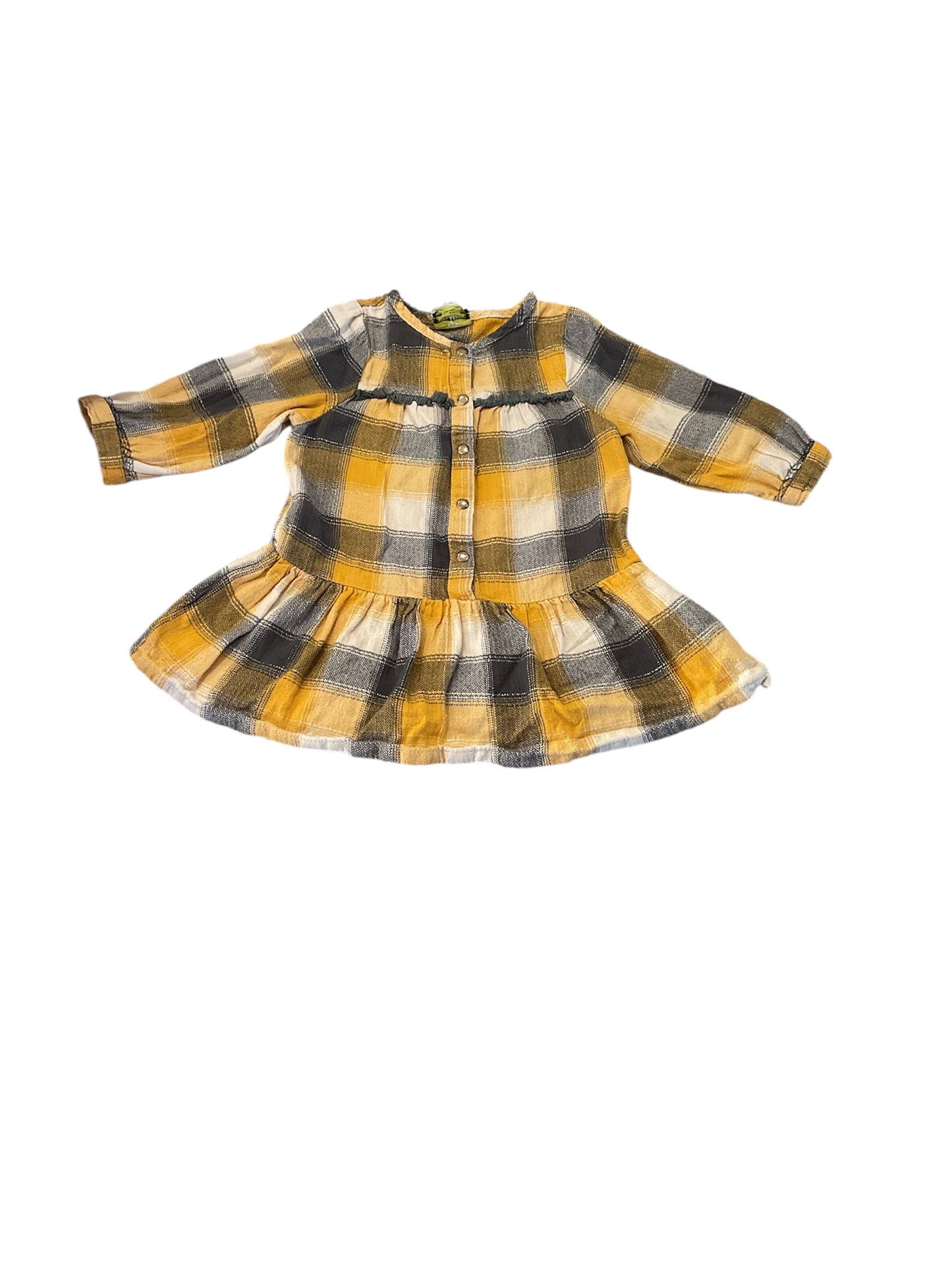 Robe manches longues. 12 Mois.