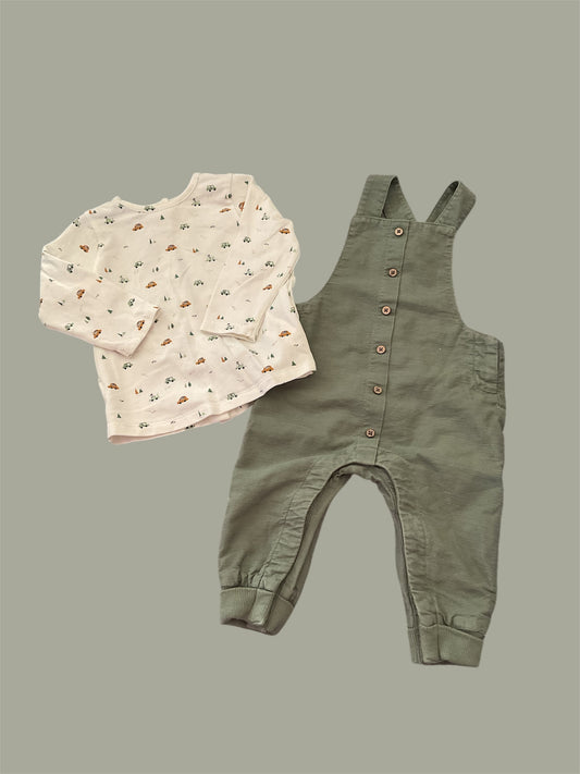 Ensemble bébé garçon. 6 Mois.