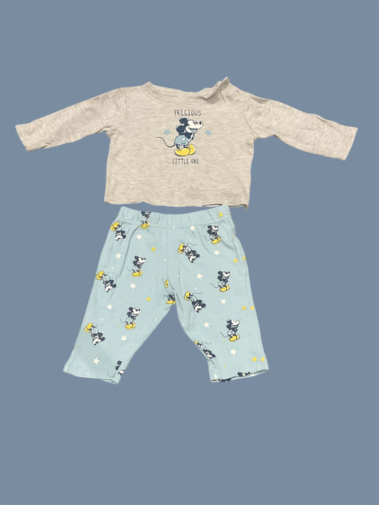 Pyjama coton Mickey bébé garçon 6 Mois