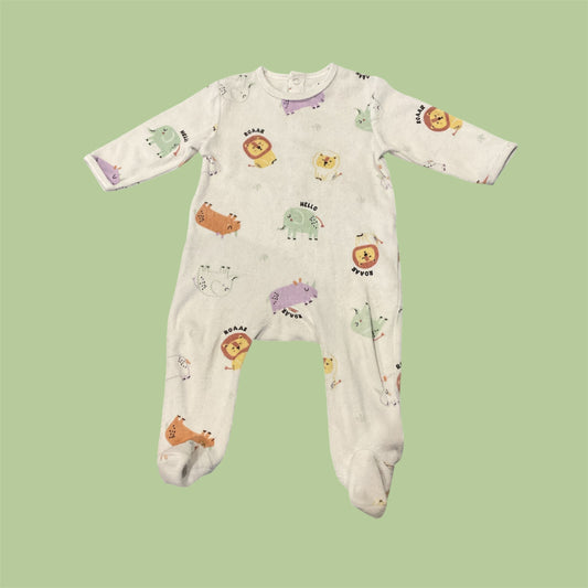 Pyjama velours garçon 9 Mois.