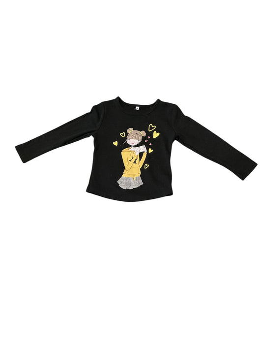 Pull manches longues fille 3 ans.