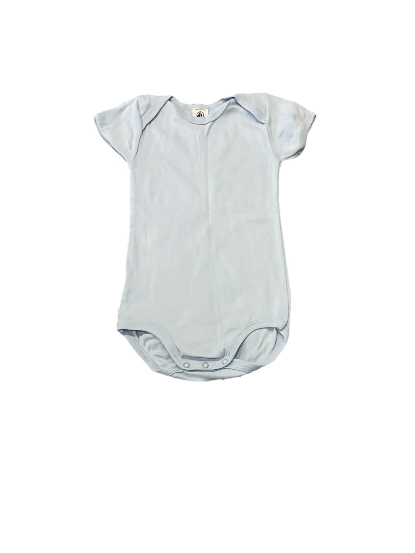 Lot de 3 bodies manches courtes garçon Petit Bateau. 4 ans.