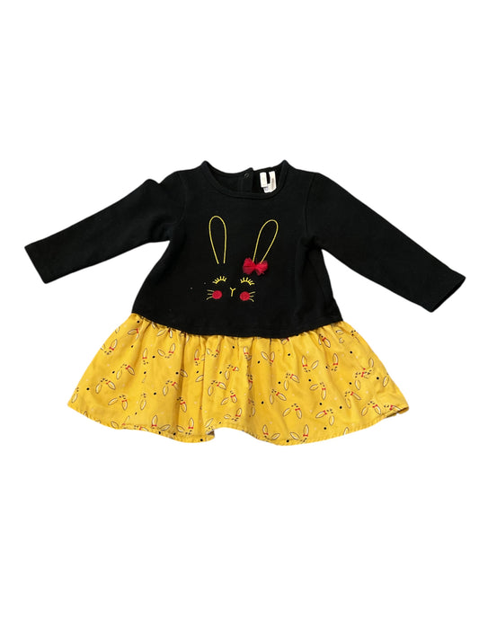 Robe manches longues, 12 Mois.