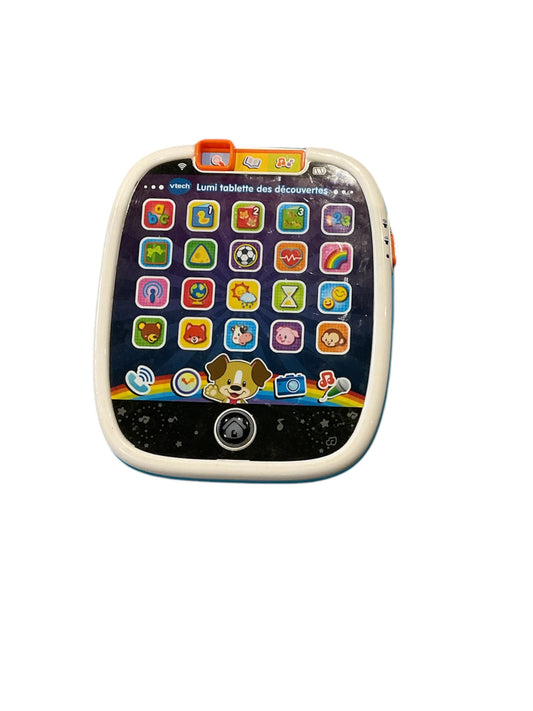 Tablette sonore et lumineuse Vtech.