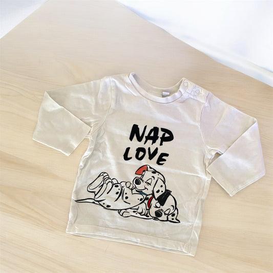 T-shirt manches longues "Les 101 dalmatiens" 9 mois