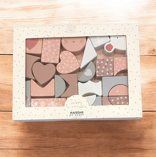 Puzzle en bois à empiler