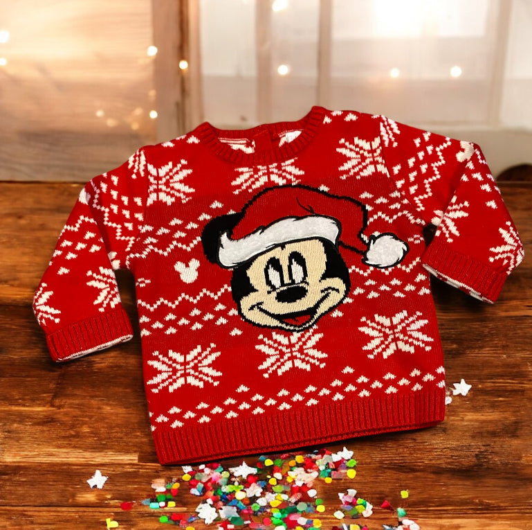 Pull de Noël Disney 18 Mois