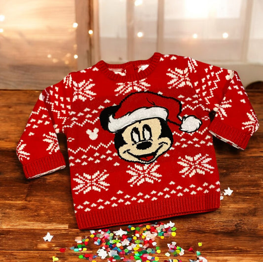 Pull de Noël Disney 18 Mois