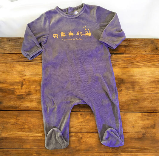 Pyjama velours 9 Mois
