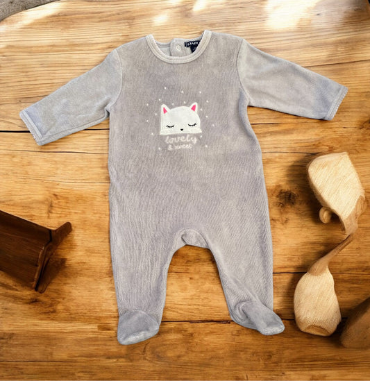 Pyjama velours 3 Mois