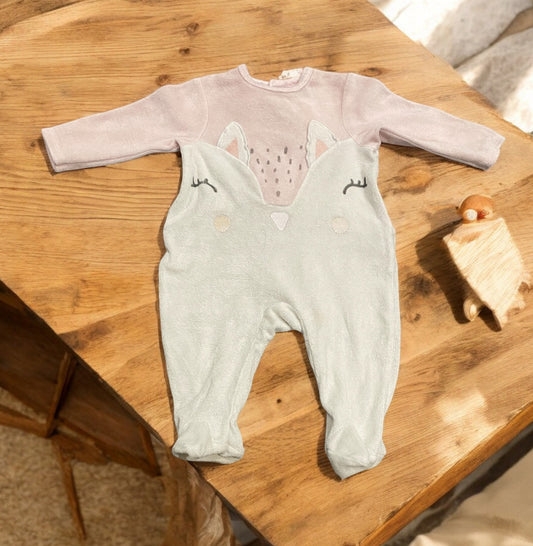 Pyjama velours 6 mois