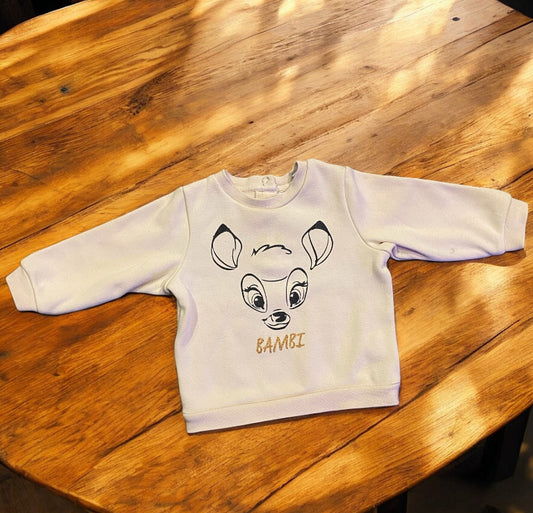 Sweat Disney Bambi 9 Mois