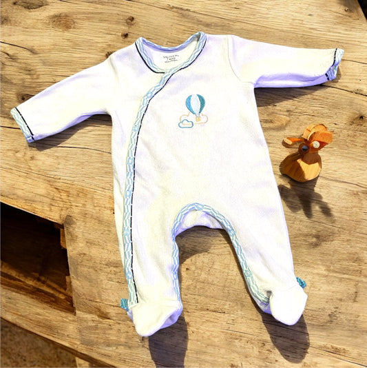 Pyjama velours Sauthon 3 mois