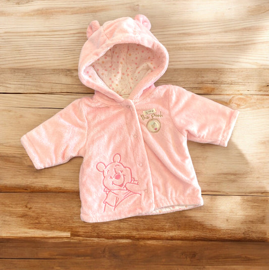 Gilet doux à capuche Disney Winnie l'ourson 1 Mois