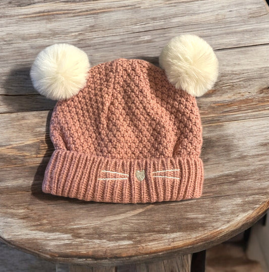 Bonnet en laine 3-6 mois