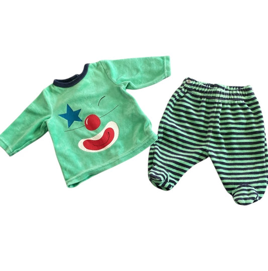 Pyjama velours 2 pièces Orchestra 1 Mois