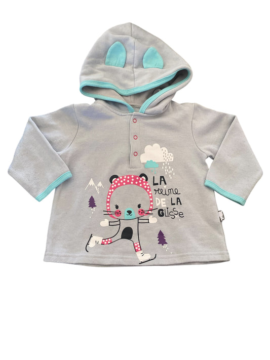 Sweat à capuche Petit Béguin 12 Mois